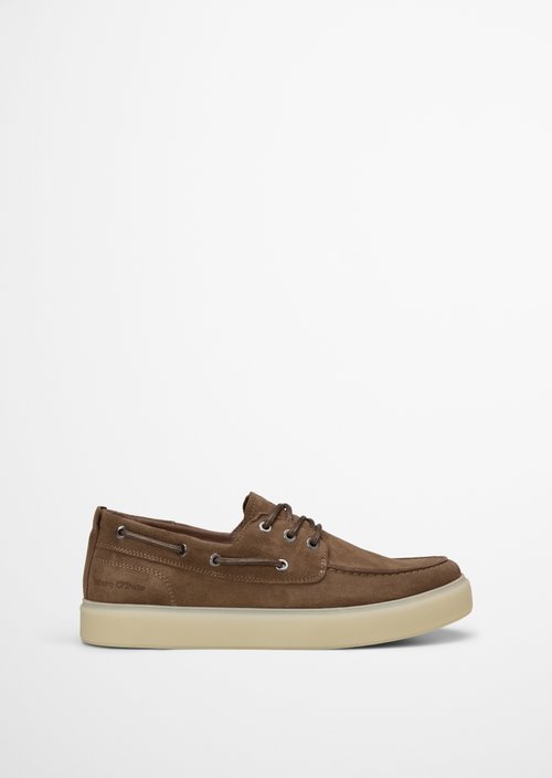 Boat shoe model Zen — Dark Taupe