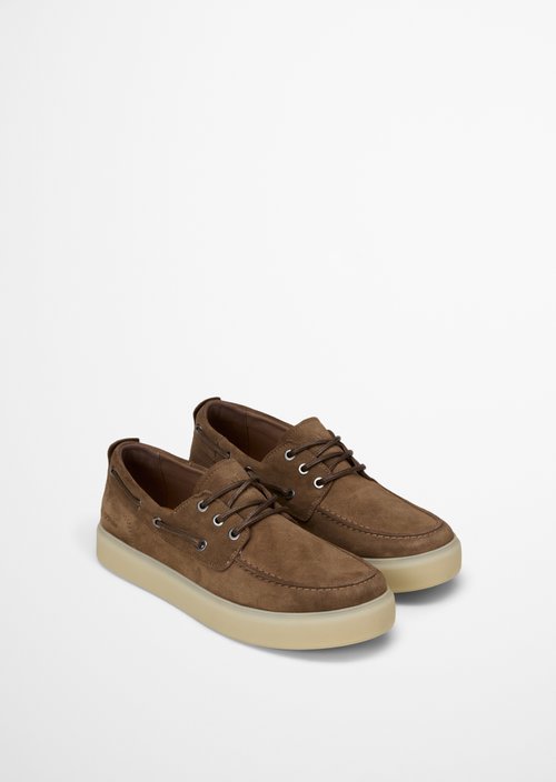 Boat shoe model Zen — Dark Taupe