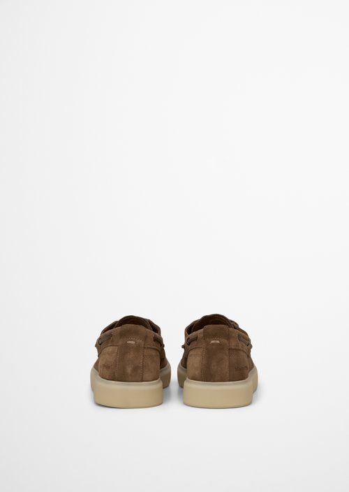 Boat shoe model Zen — Dark Taupe