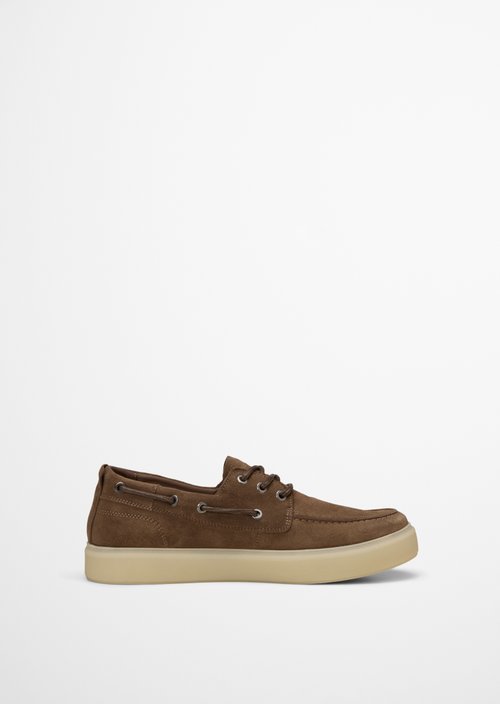 Boat shoe model Zen — Dark Taupe