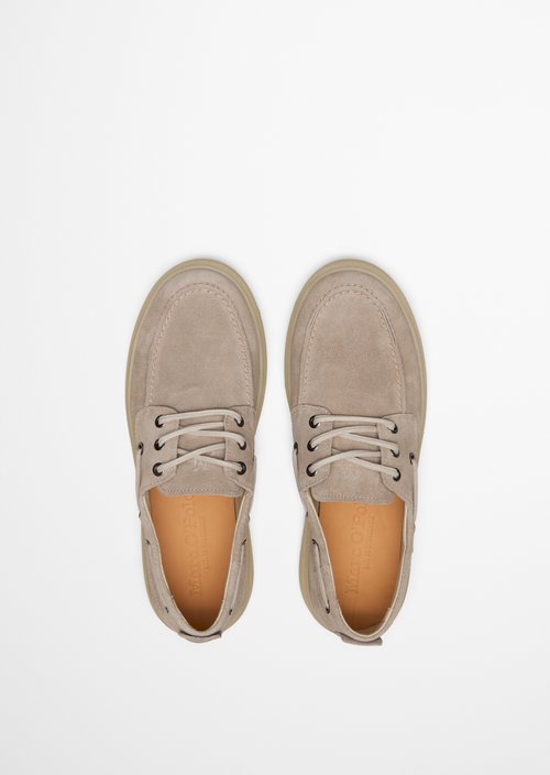 Boat shoe model Zen — Light Taupe