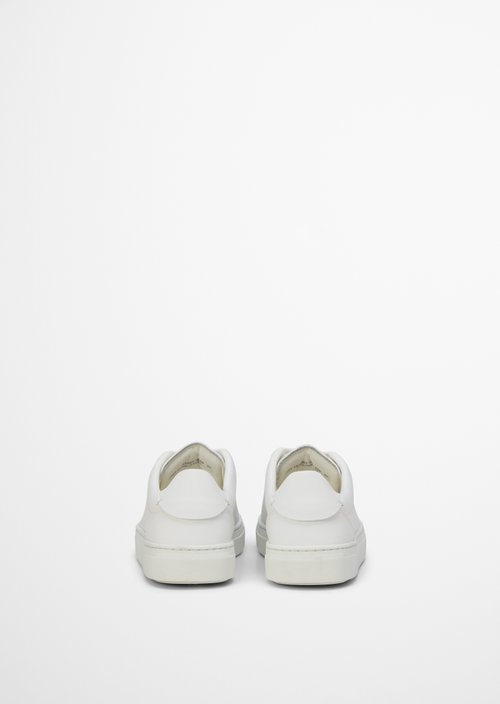 Cup sole sneaker model Alfa — White