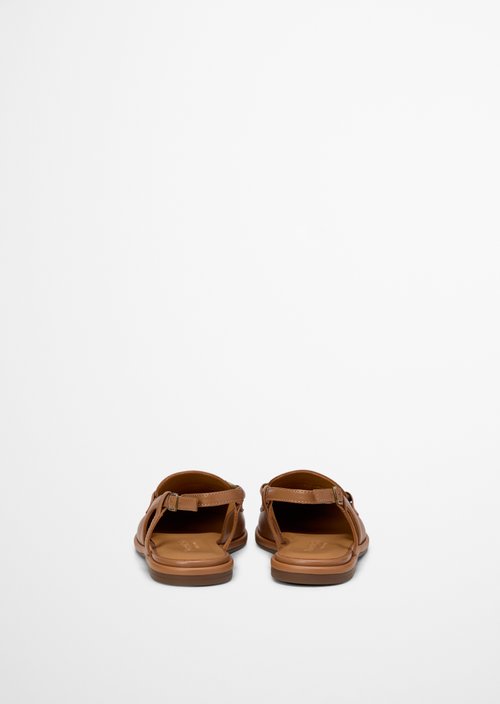 Slingback loafer model Alva — Cognac