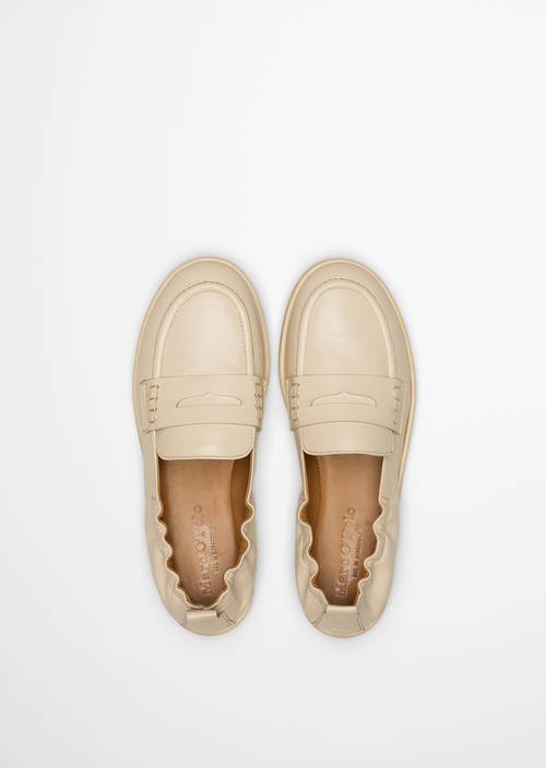 Loafer Model Alva Raw Cotton in Ansicht von oben