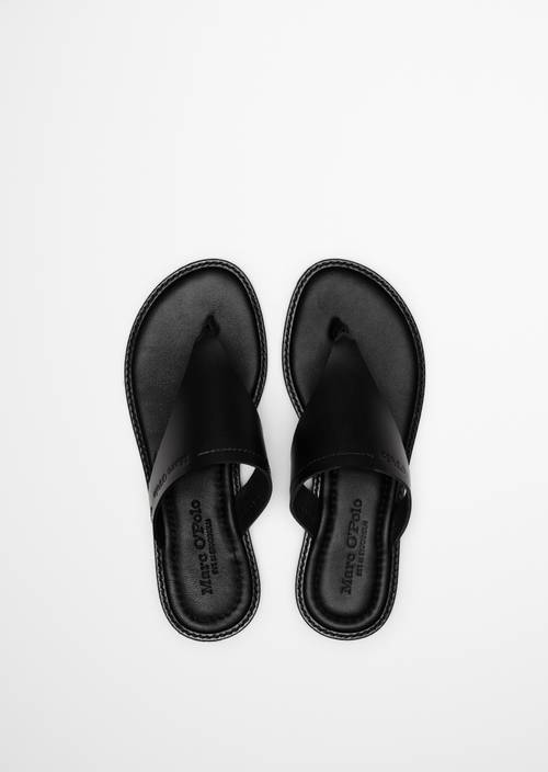 Zehentrenner Model Babette Black in Ansicht von oben