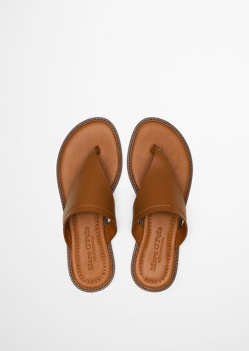 Toe separator model Babette — Cognac