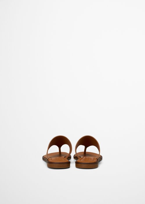 Toe separator model Babette — Cognac