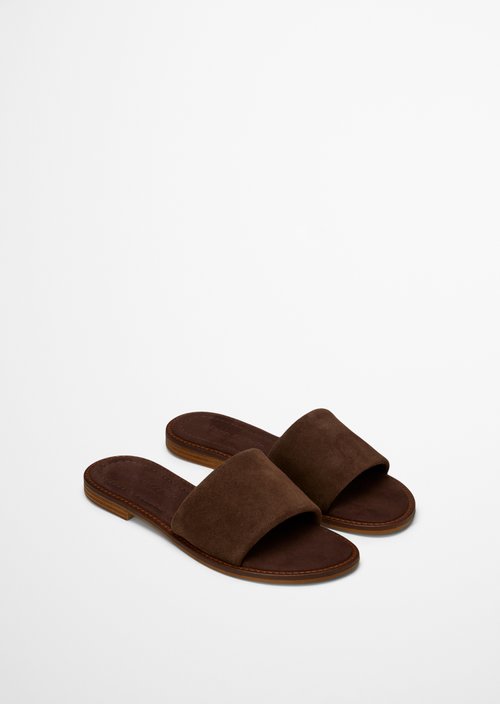 Mules model Babette — Burnt Coffee