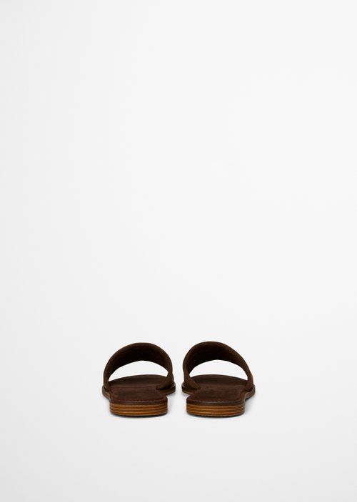 Mules model Babette — Burnt Coffee
