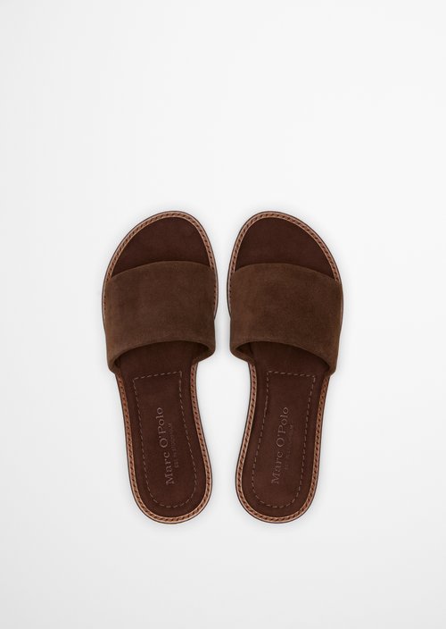 Mules model Babette — Burnt Coffee