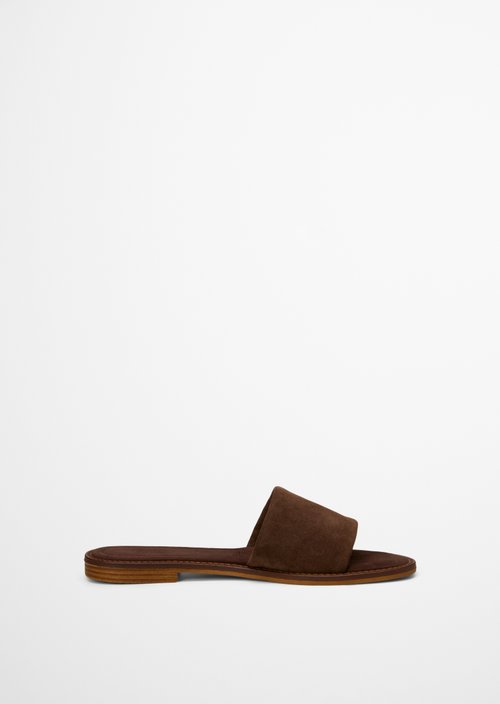 Mules model Babette — Burnt Coffee