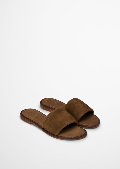 Mules model Babette — Dark Brown