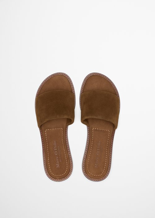Mules model Babette — Dark Brown