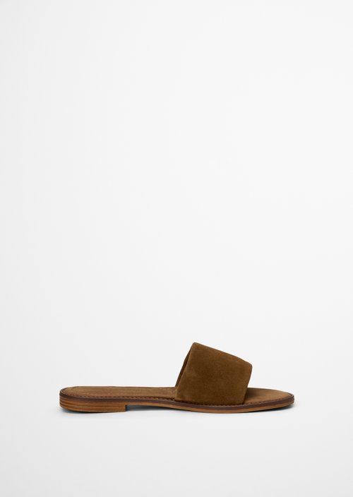 Mules model Babette — Dark Brown