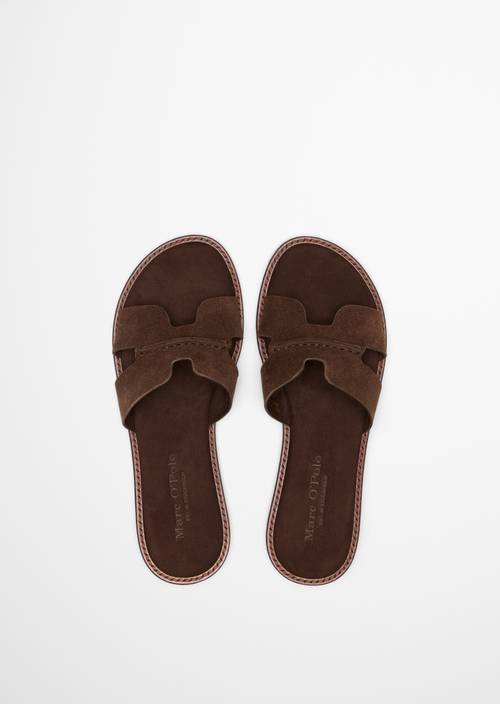 Slide Model Babette Burnt Coffee in top view