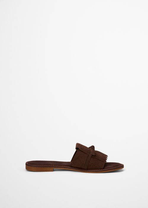 Mules model Babette — Burnt Coffee