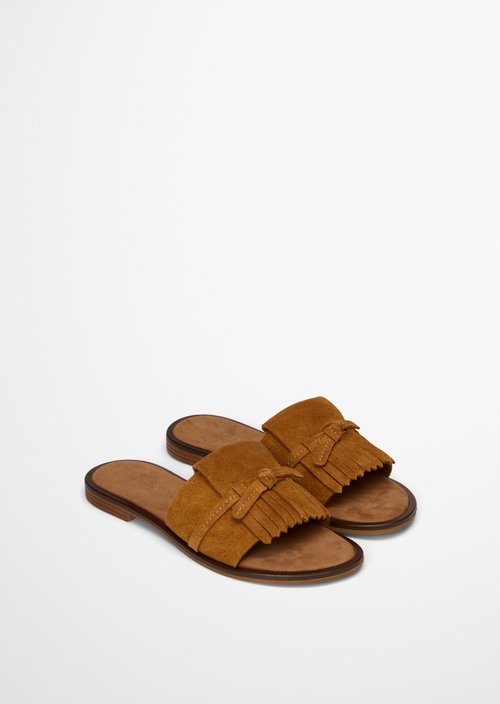 Mules model Babette — Burnt Tobacco
