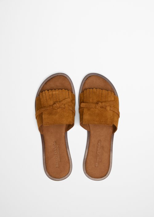 Mules model Babette — Burnt Tobacco
