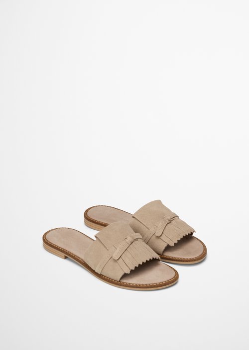 Mules model Babette — Dusty Sand