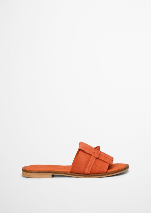 Mules model Babette — Warm Orange