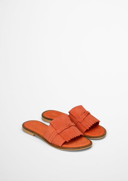 Mules model Babette — Warm Orange