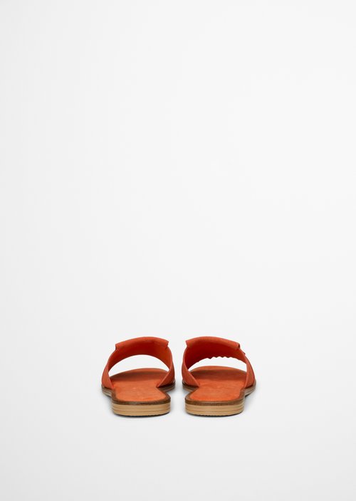 Mules model Babette — Warm Orange