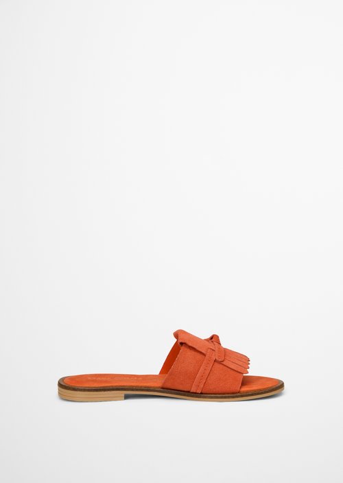 Mules model Babette — Warm Orange