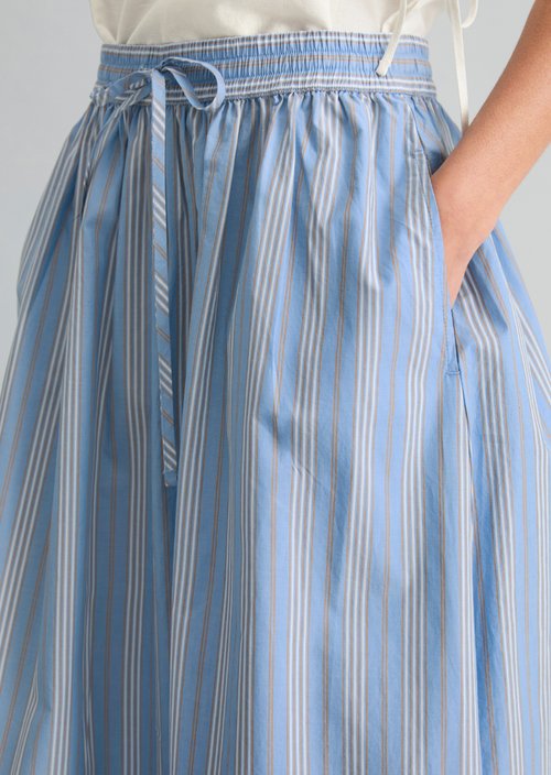 Flared skirt — Light Blue