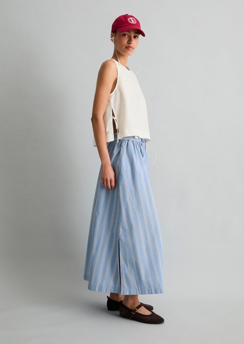Flared skirt — Light Blue