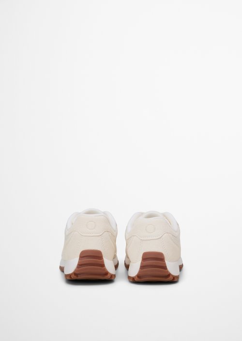 Sneaker Model Bella — White Cotton