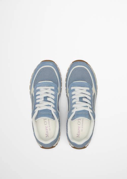 Modelo de zapatilla Bella Light Blue en vista superior