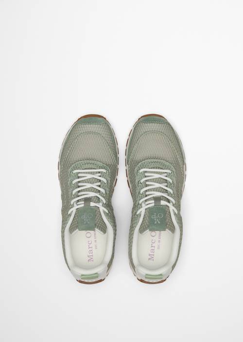 Sneaker Model Bella Fresh Sage in top view