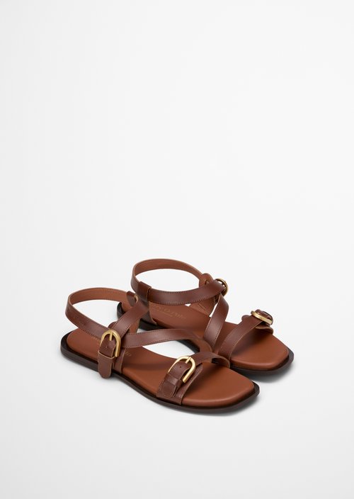Sandal model Blanca — Cognac