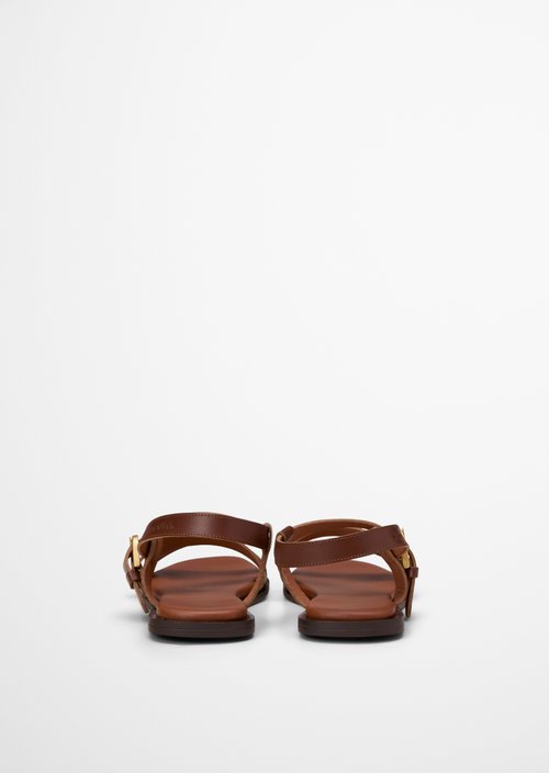 Sandal model Blanca — Cognac