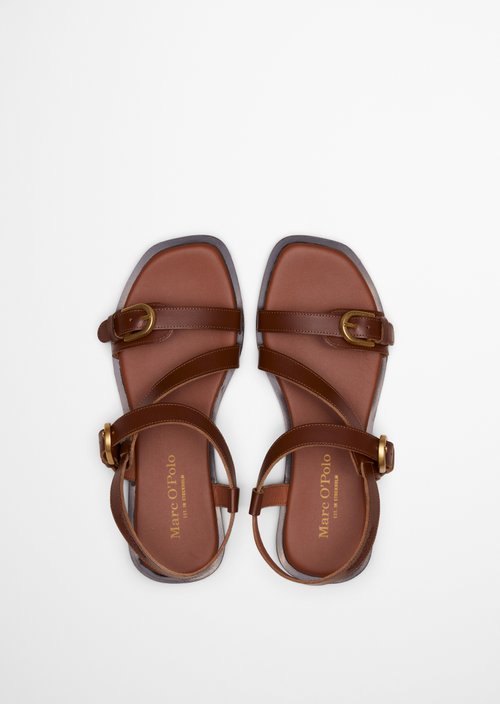 Sandal model Blanca — Cognac