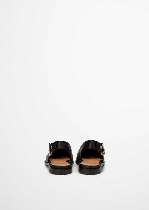 Slingback ballerina model Camilla — Black