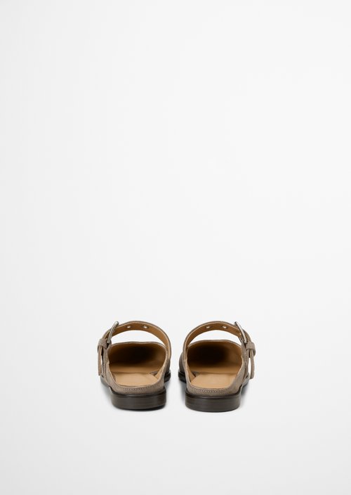 Mules model Camilla — Faded Brown