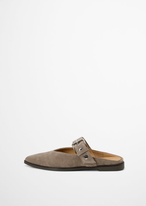Mules model Camilla — Faded Brown
