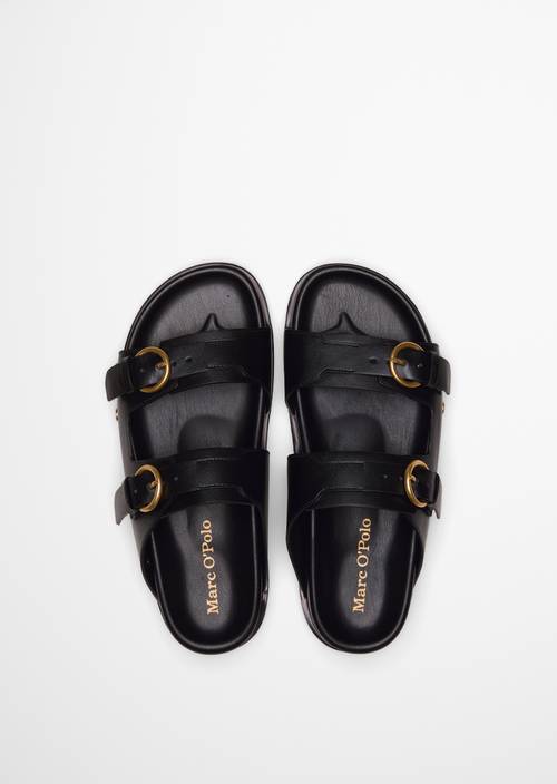 Sandal model Cate Black in top view