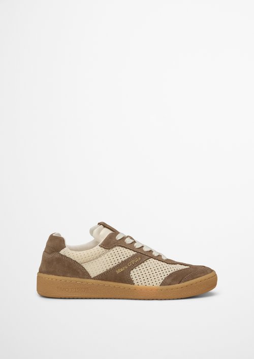 Sneaker Model Court — Earthy Taupe