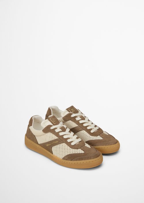Sneaker Model Court — Earthy Taupe