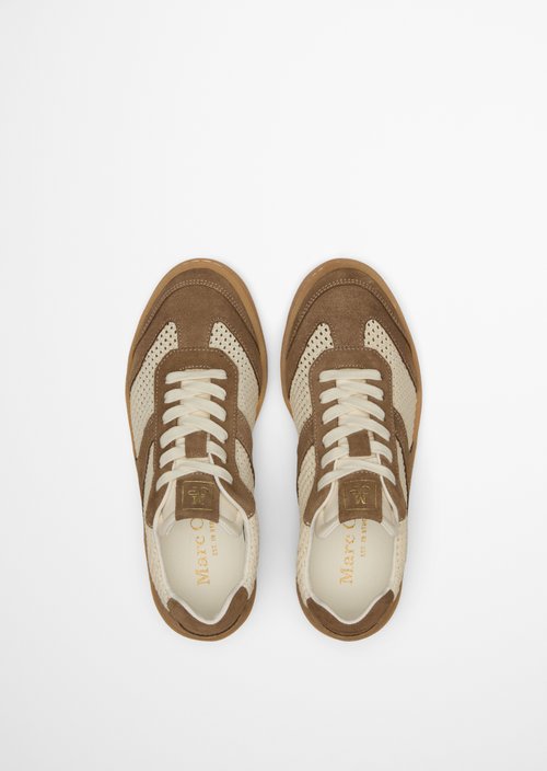 Sneaker Model Court — Earthy Taupe