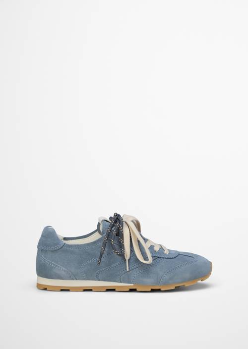 Sneaker Modello Court Light Blue vista esterna scarpa destra