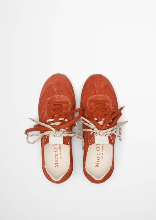 Sneaker Modello Court Rusty Orange in vista dall’alto