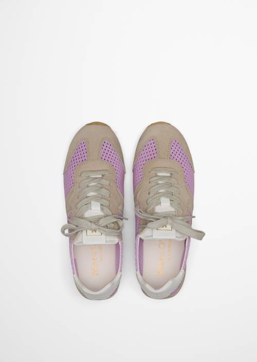 Sneaker model Fabiana Grey Silk in top view