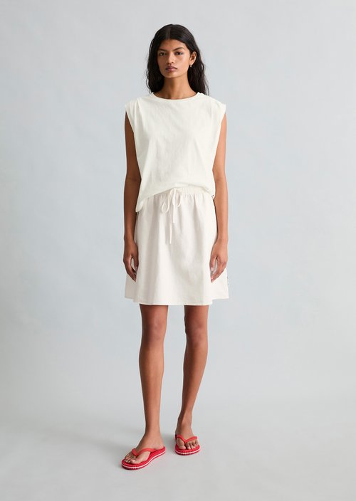 Relaxed T-shirt — Silky White