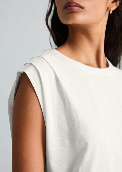 Relaxed T-shirt — Silky White