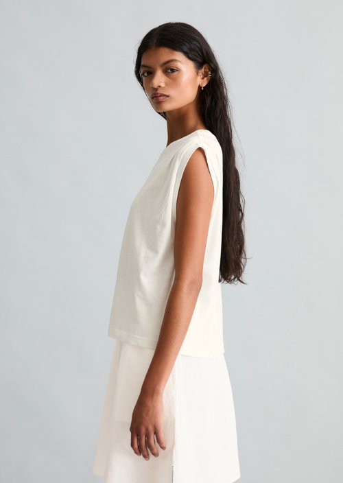 Relaxed T-shirt — Silky White