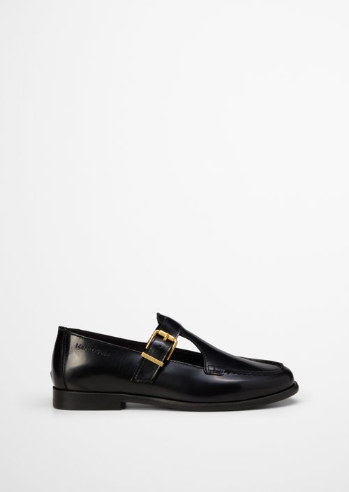 Mary-Jane loafer model Fiona — Black