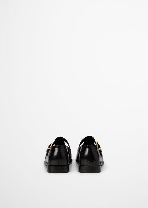 Mary-Jane loafer model Fiona — Black